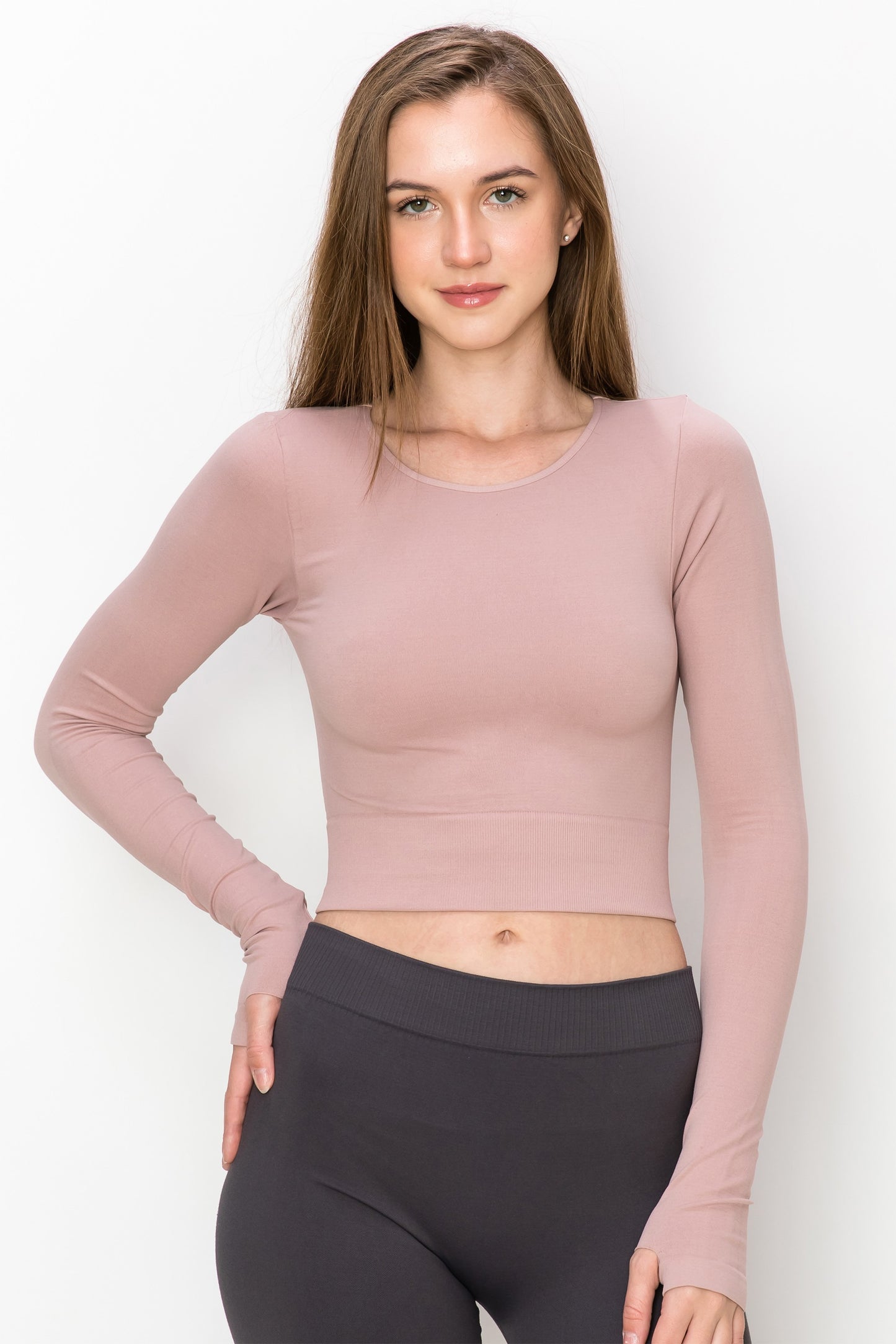 CROP TOP LONG SLEEVE