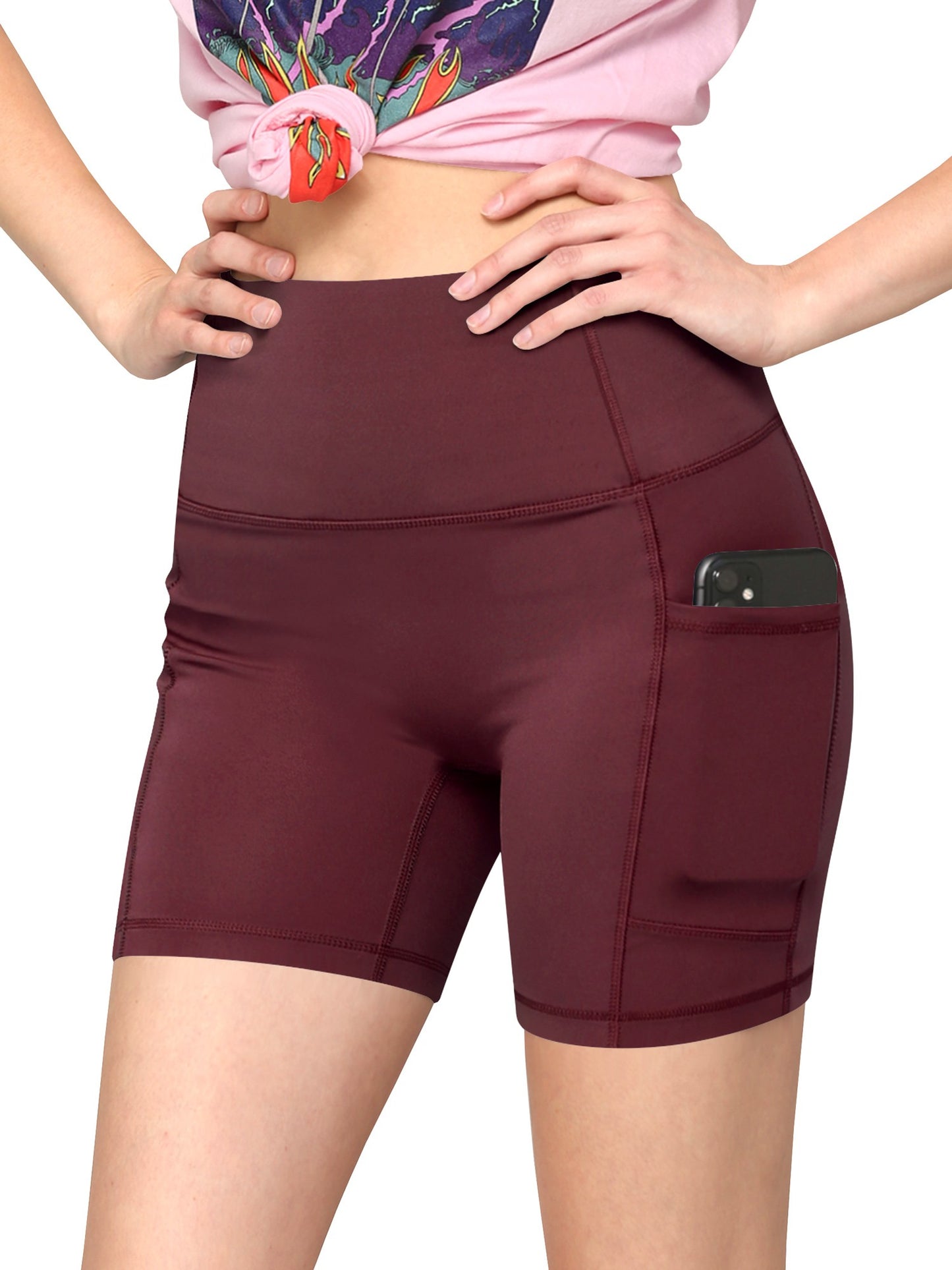 Tummy Control High Waist Biker Butt Lifting Shorts