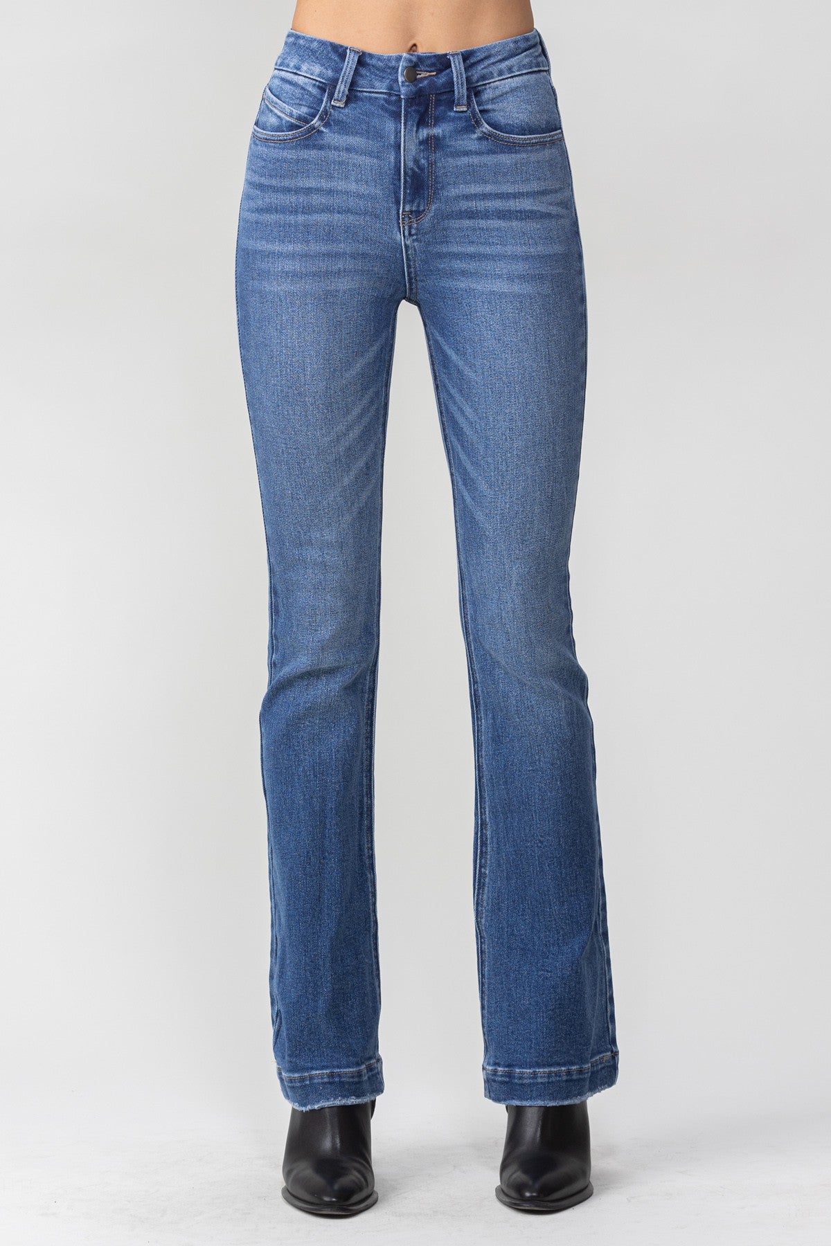 High Rise Bootcut New Jeans